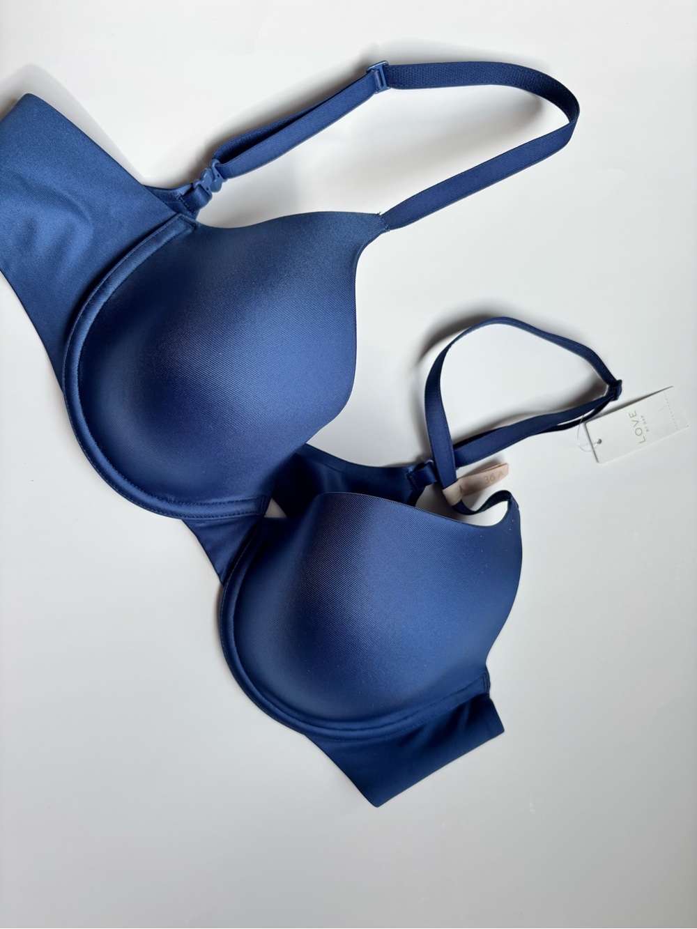 Gap Body everyday smooth, favorite coverage bra blue